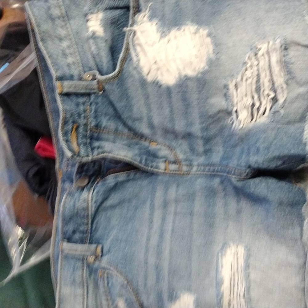 Massimo Distressed Shorts